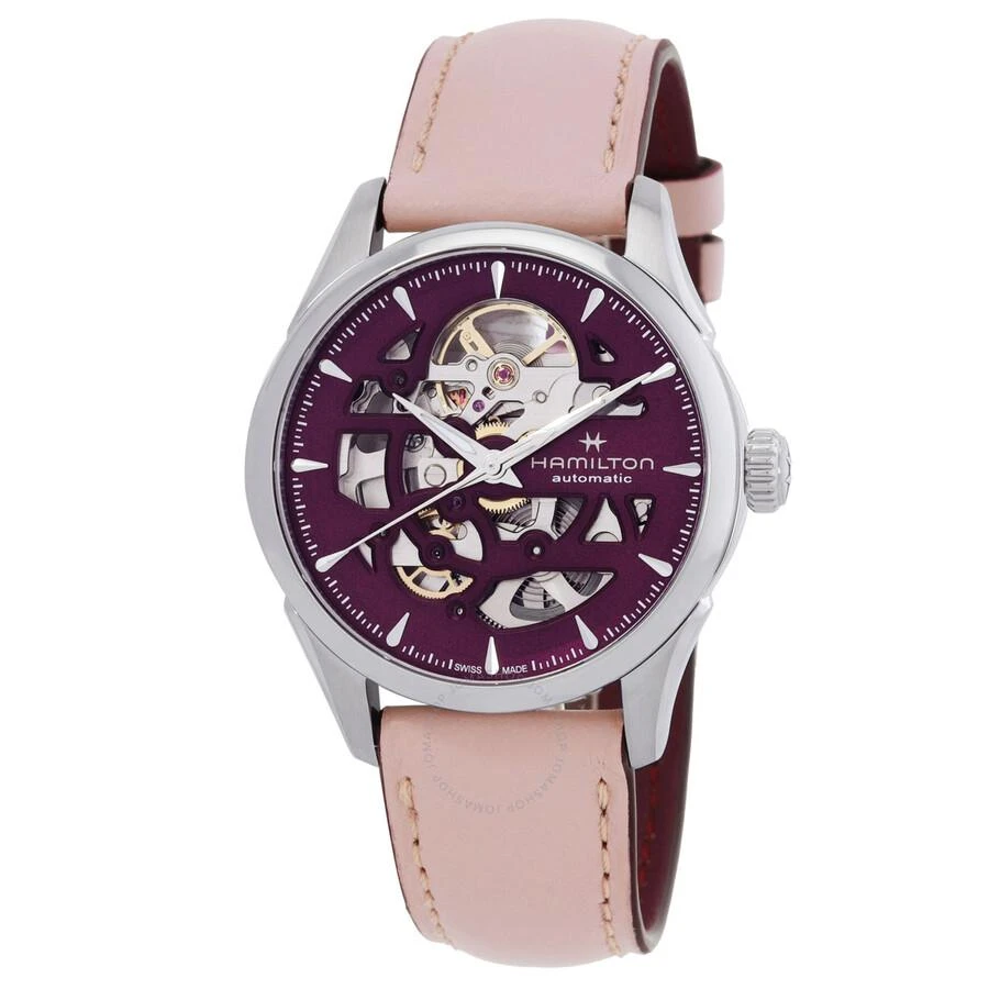 Hamilton Jazzmaster Automatic Purple Dial Ladies Watch H32265801 1