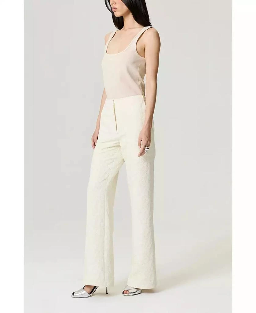 NOCTURNE Women
s Contrast Fabric Detailed Pants 3