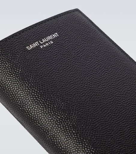Yves Saint Laurent Logo leather wallet 4