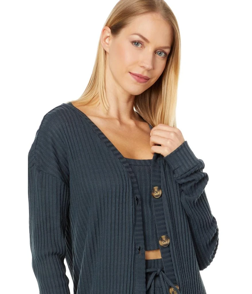 Honeydew Intimates Off Duty Rib Knit Cardigan 3