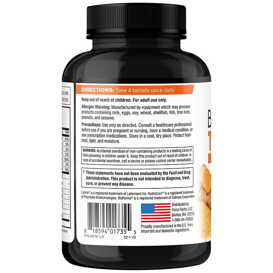 Force Factor Better Turmeric Tablets