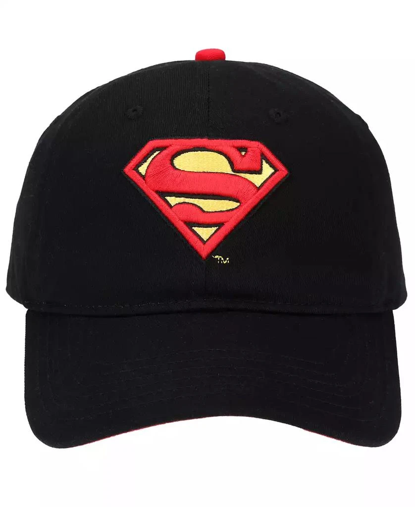 Warner Brothers Men's DC Comics Superman Low Profile Unstructured Dad Hat Adjustable Baseball Cap 1