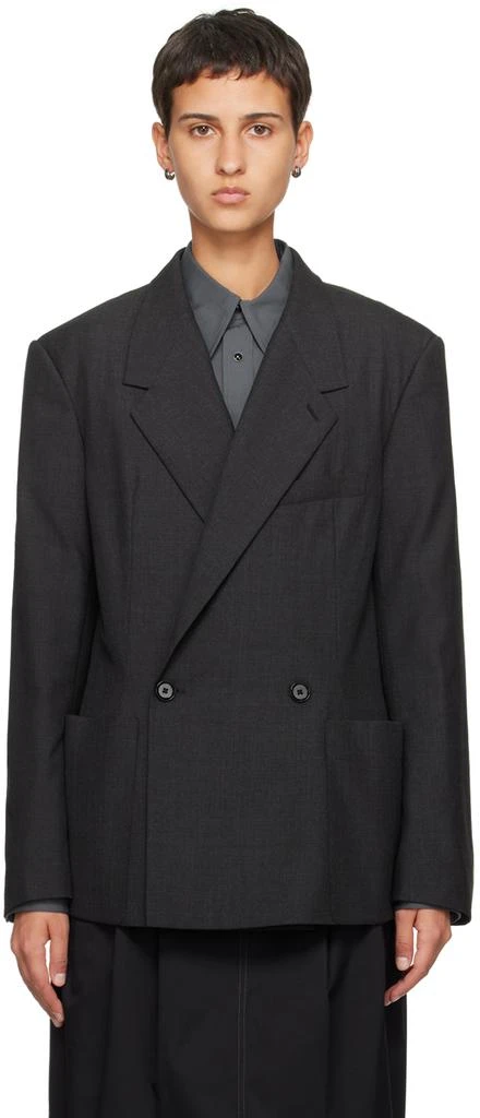 Lemaire Gray Soft Tailored Blazer 1