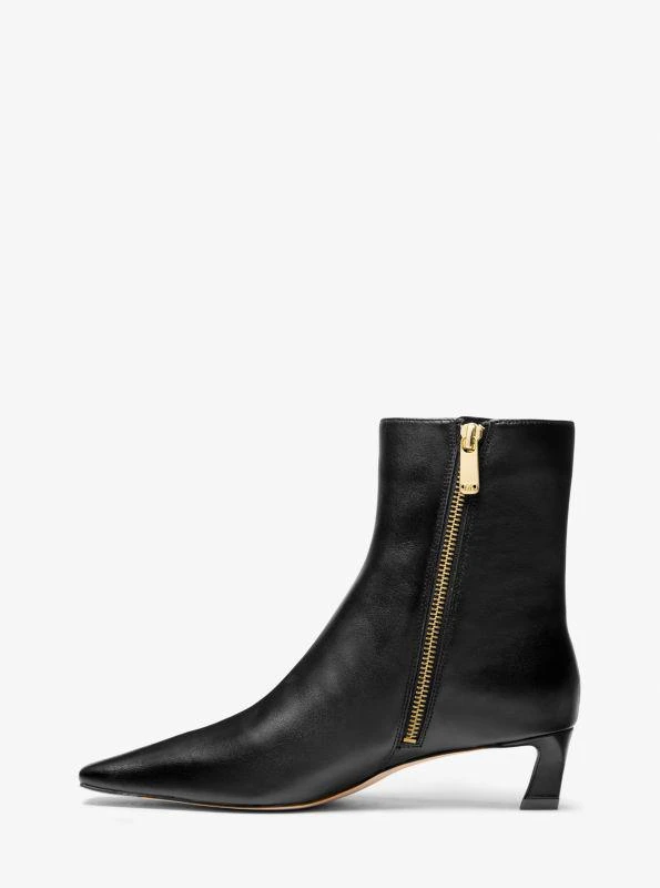 Michael Kors Cosmo Leather Kitten Boot 3