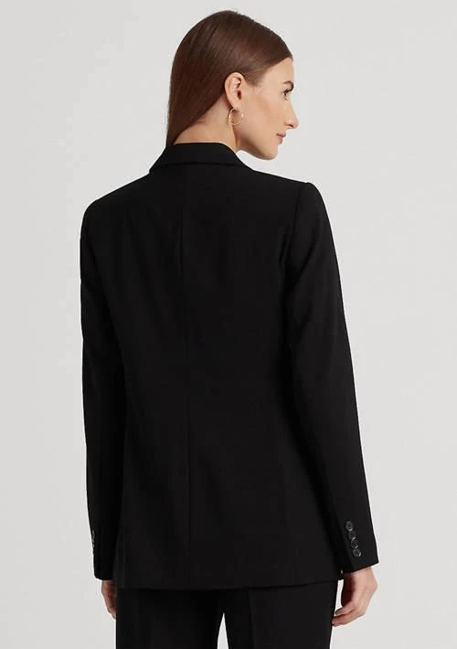 Ralph Lauren Ralph Lauren Double Breasted Wool Crepe Blazer 2