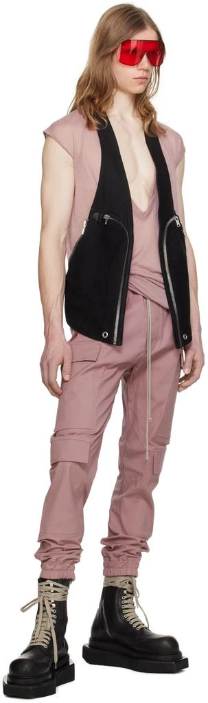 Rick Owens Pink Mastodon Mega Cargo Pants 4