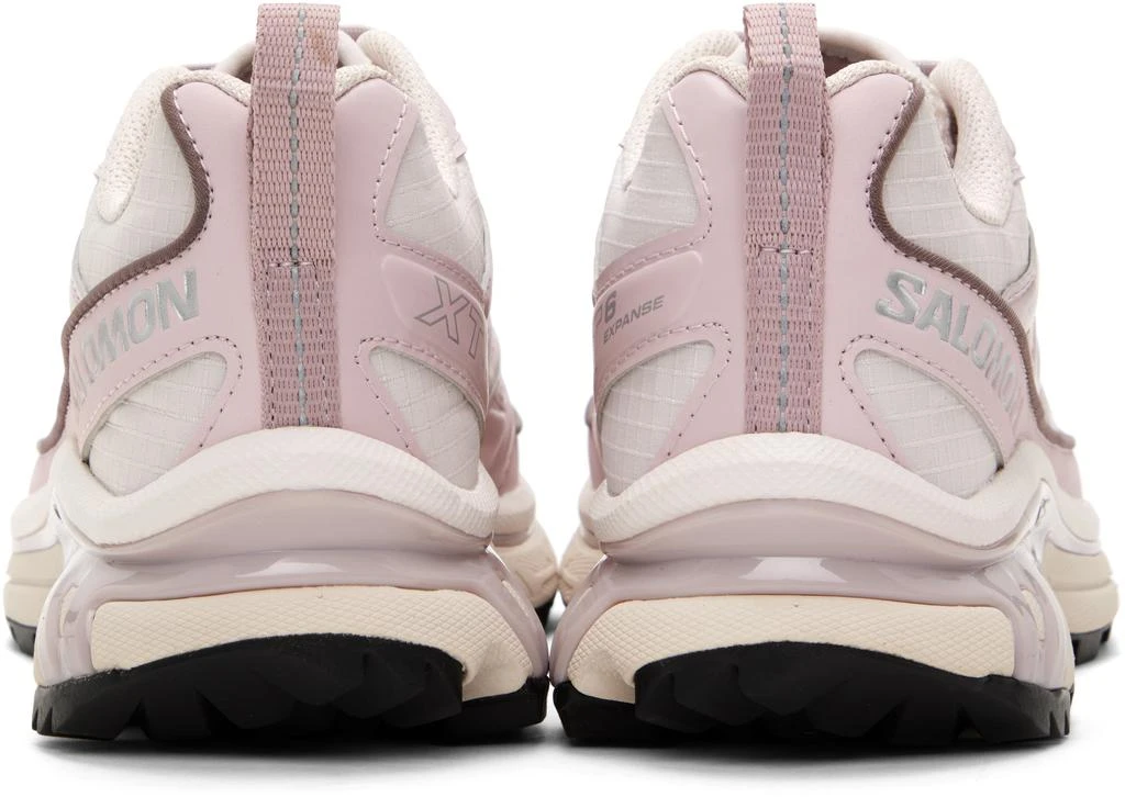 Salomon Pink & Gray XT-6 Expanse Seasonal Sneakers 2