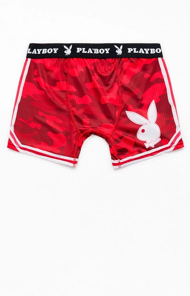 Playboy By PacSun Red Camo Varsity Boxer Briefs 2