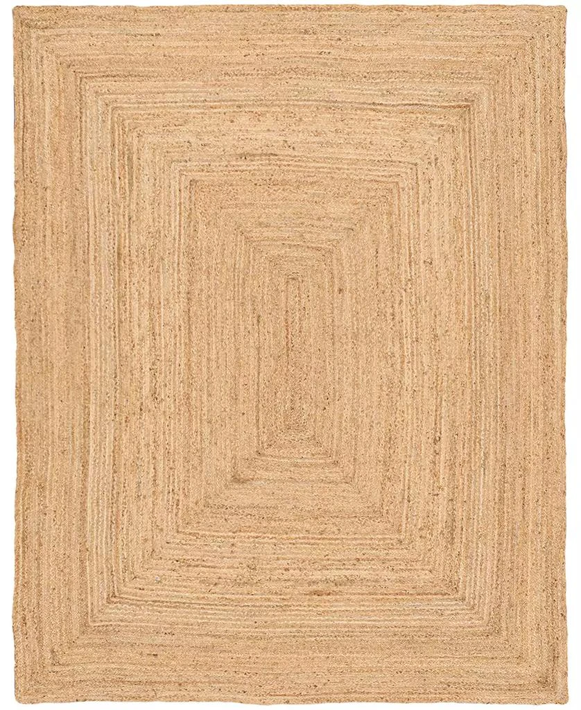 Nourison Home Natural Jute NJT03 5
x5
 Round Area Rug 1
