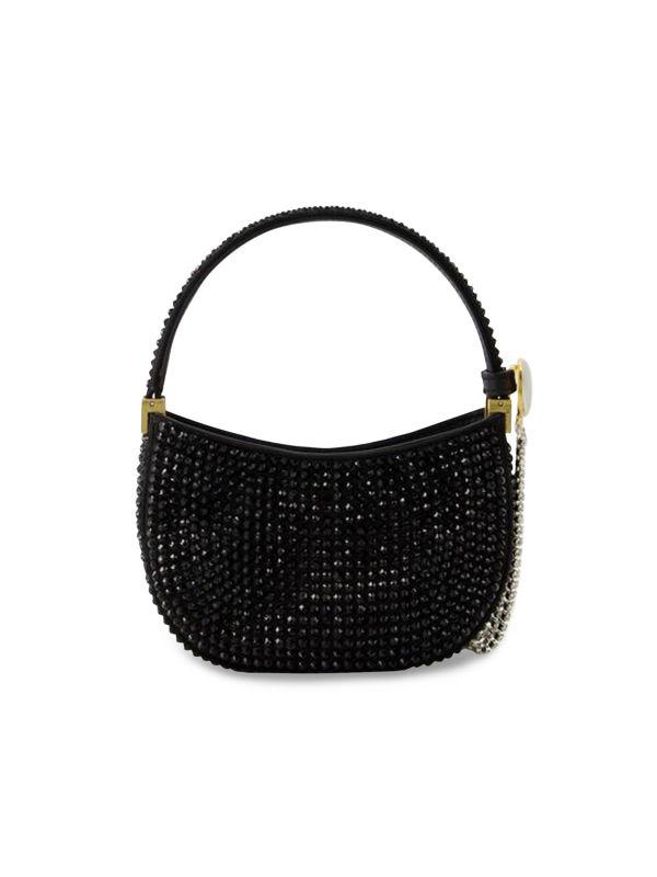 ショルダーバッグ・ポシェット Re23 Medium Vesna Hobo Bag - Magda Butrym - Black - Strass Re23 Medium Vesna Hobo Bag - Magda Butrym - Black - Strass