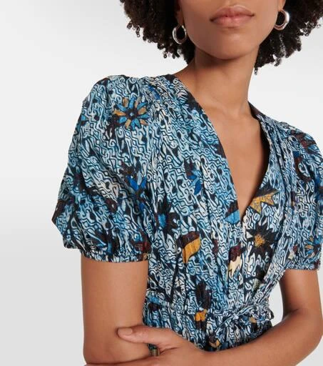 Ulla Johnson Thelma printed midi dress 4