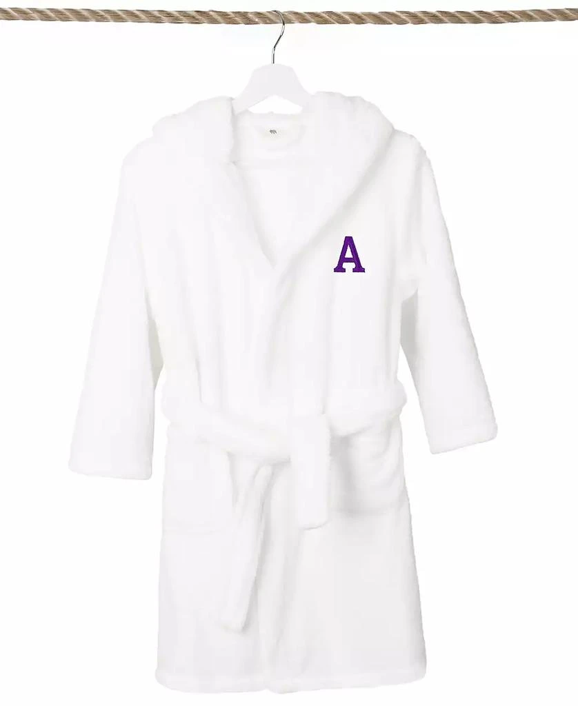 Linum Home Textiles Personalized Kids Super Plush Hooded Bathrobe 2