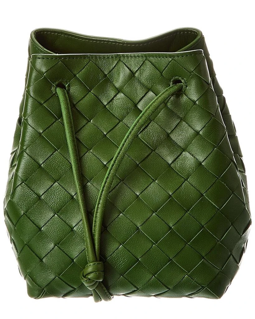 Bottega Veneta Intrecciato Leather Bucket Bag 2