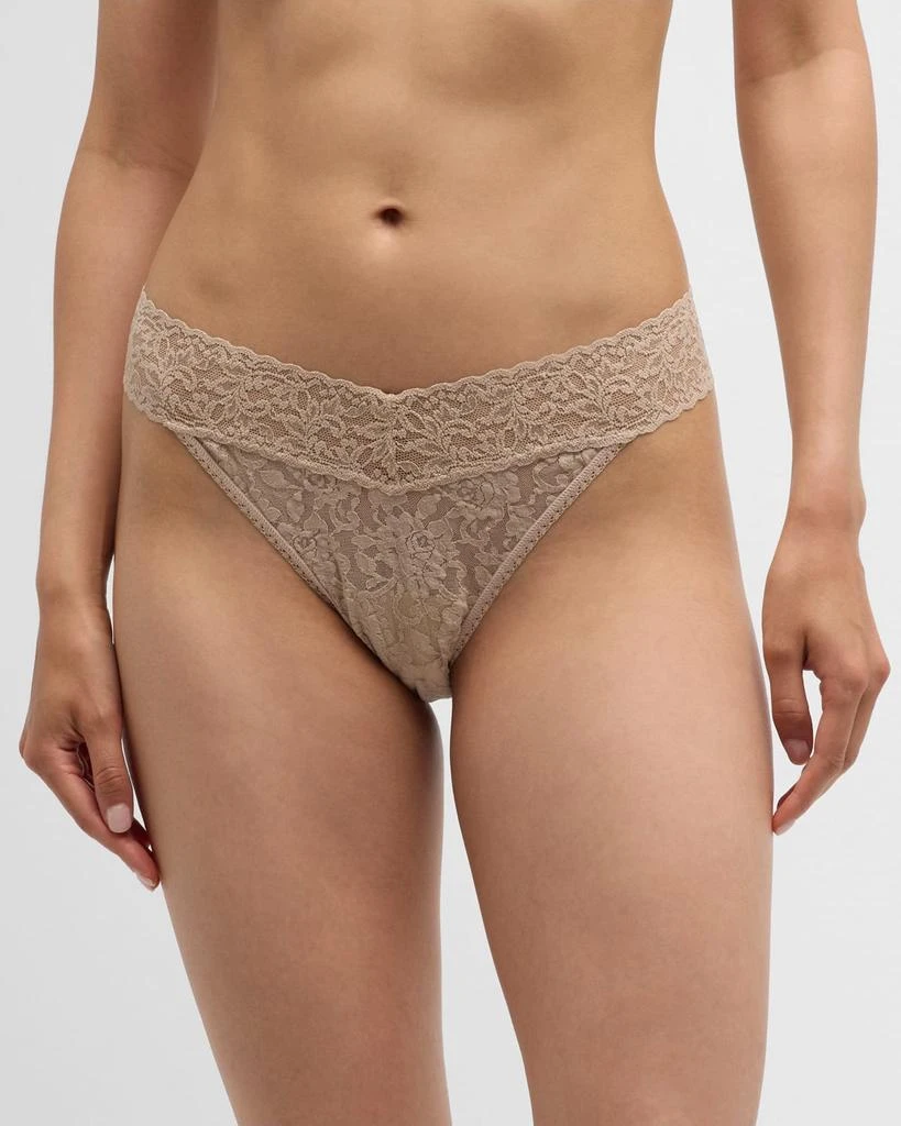 Hanky Panky Stretch Lace Traditional-Rise Thong 3