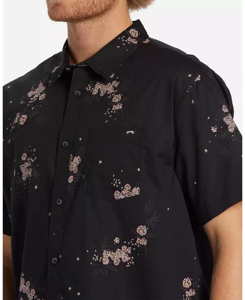 Billabong Men's Sundays Mini Short Sleeve Woven Shirt 4