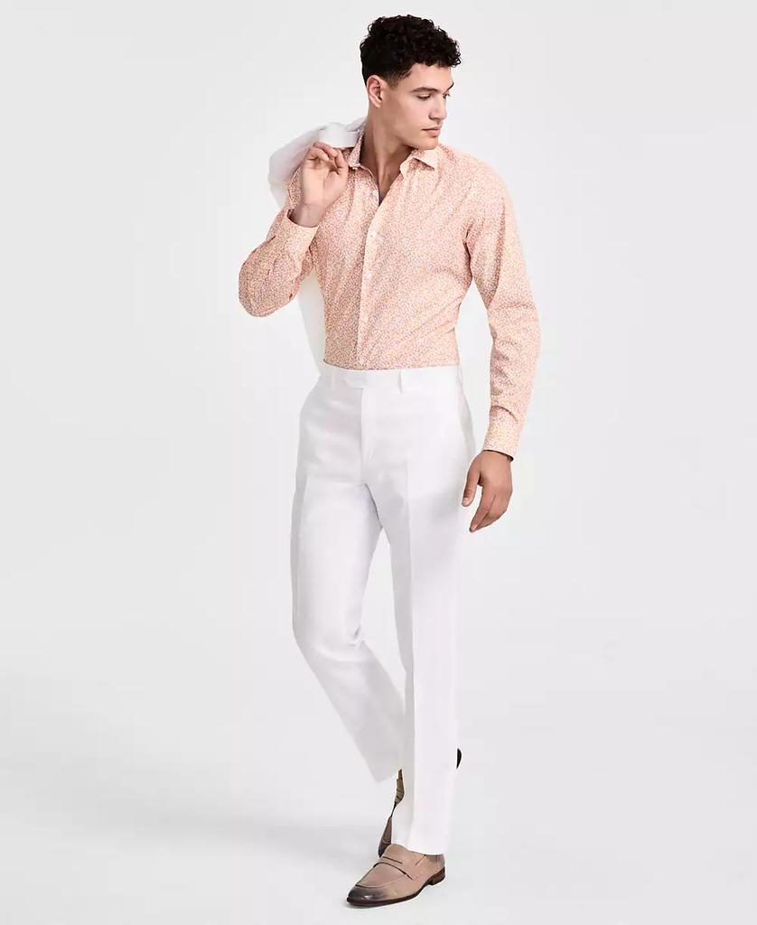 Bar III Men's Slim-Fit Linen Suit Pants, Exclusively at Macy's