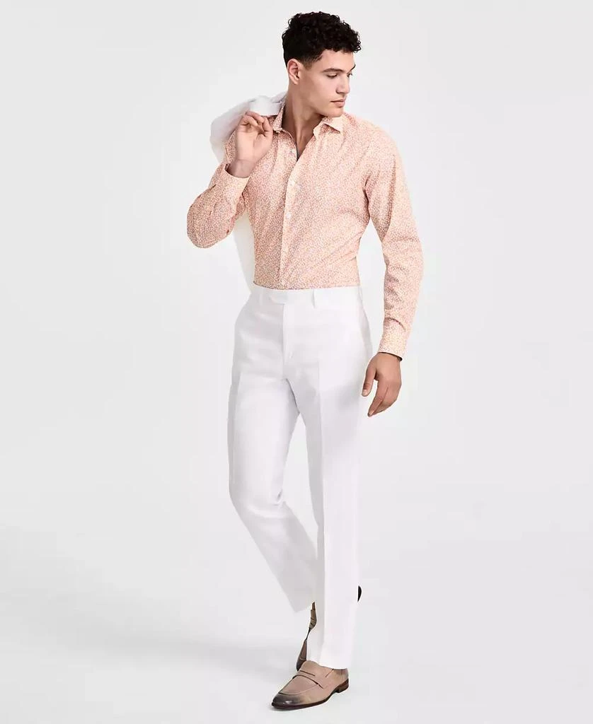 Bar III Men's Slim-Fit Linen Suit Pants, Exclusively at Macy's 1