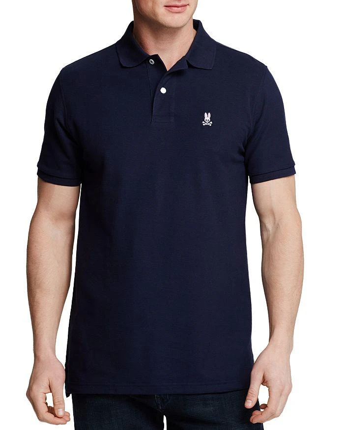 Psycho Bunny Regular Fit Short Sleeve Cotton Polo Shirt 1