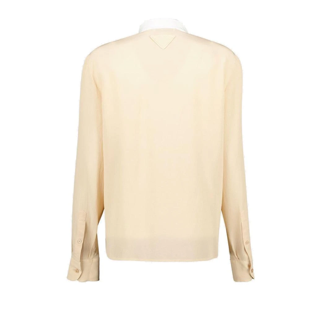 Prada Prada Tie-Fastened Button-Down Shirt 2