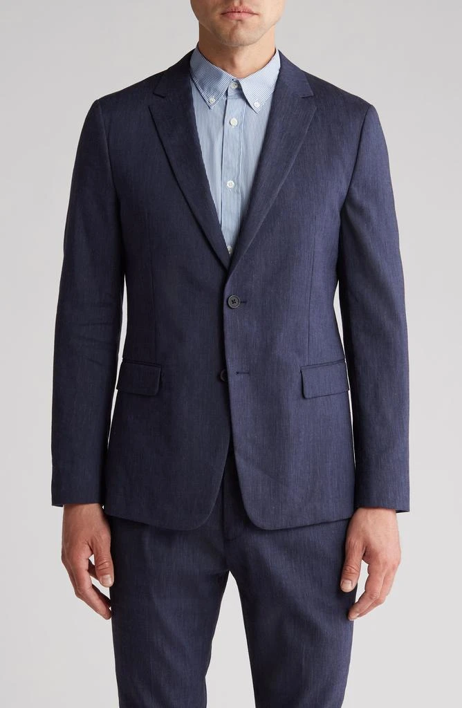 Theory Clinton Linen Blend Blazer 1