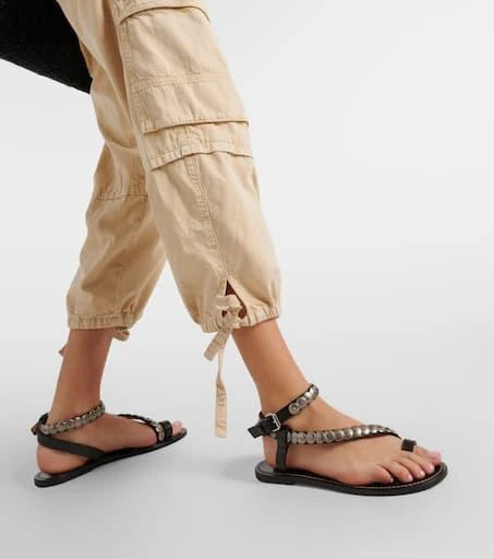 Isabel Marant Melte studded leather sandals 4