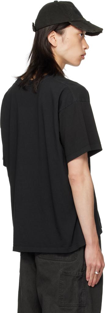 ALEXANDER DIGENOVA Black 'Red Light District' T-shirt - T-Shirts