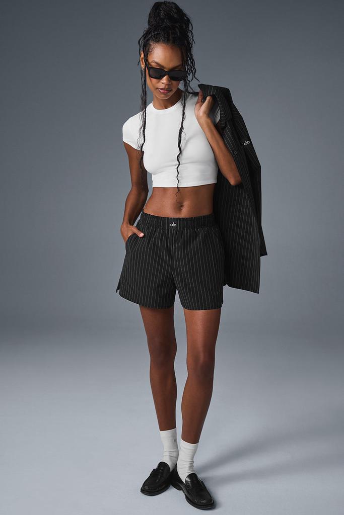 alo Tiebreaker Short ブラック XS Tiebreaker Short - Black | ALO