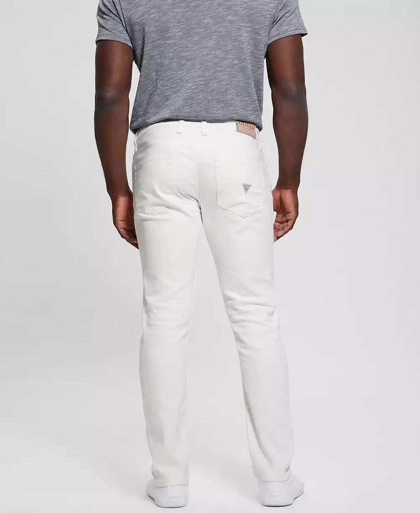 GUESS Men's Finnley White Tapered Jeans 6