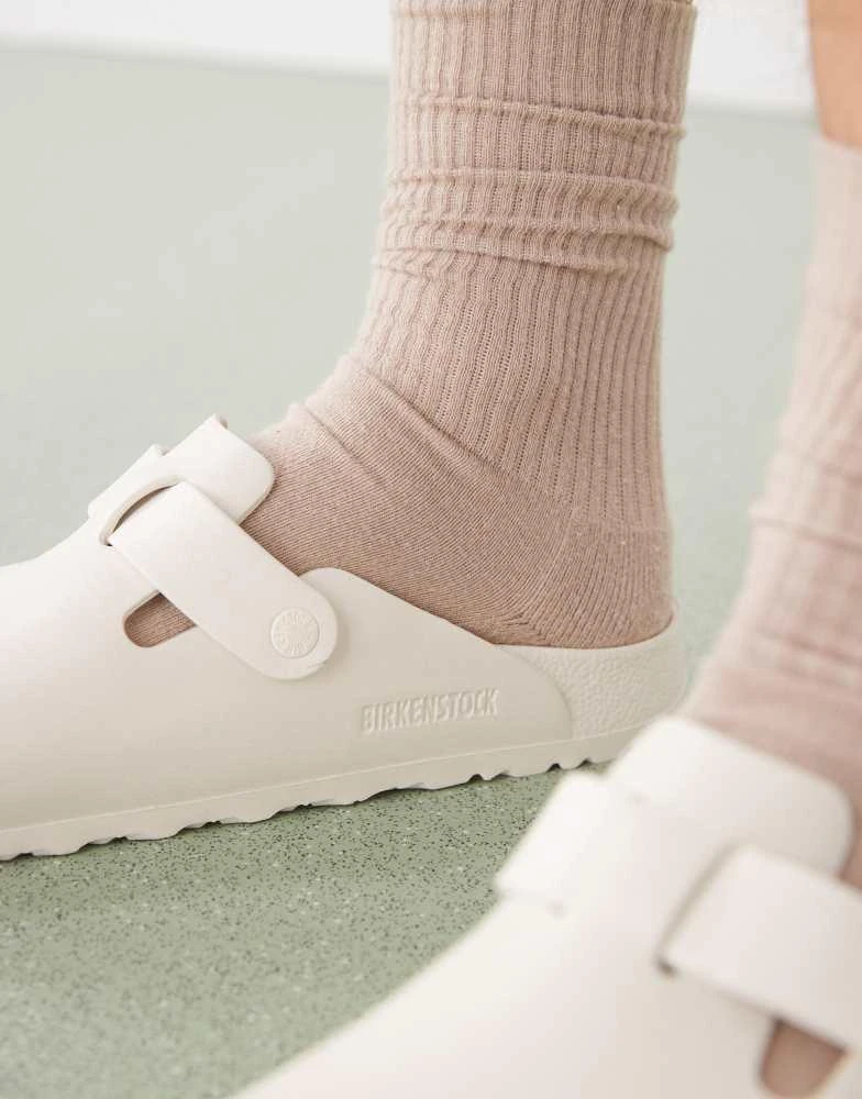 Birkenstock Birkenstock Boston EVA clogs in eggshell - Boots  display picture 2