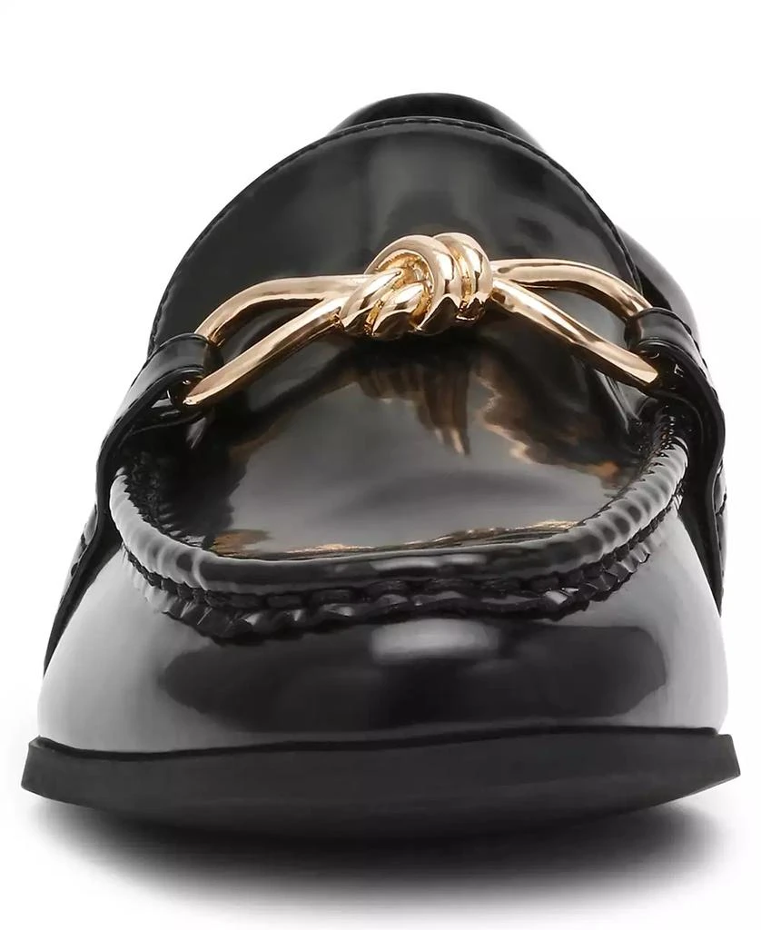 Anne Klein Women's Beckett Knotted Bit Tailored Loafers 6