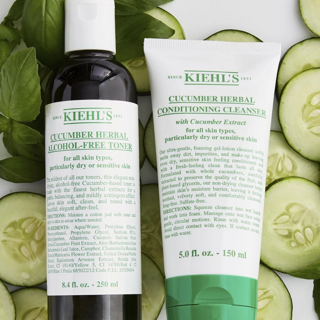 Kiehl's Cucumber Herbal Alcohol Free Toner 3