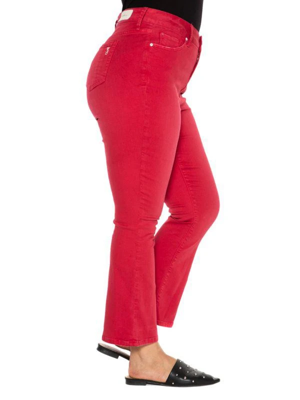 Slink Jeans Plus Plus High Rise Ankle Bootcut Jeans 3