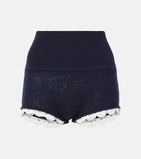 Magda Butrym Cashmere shorts 1