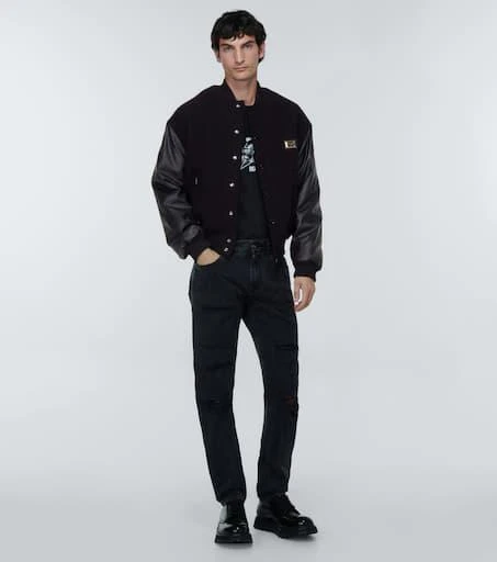Dolce
Gabbana Logo bomber jacket 2