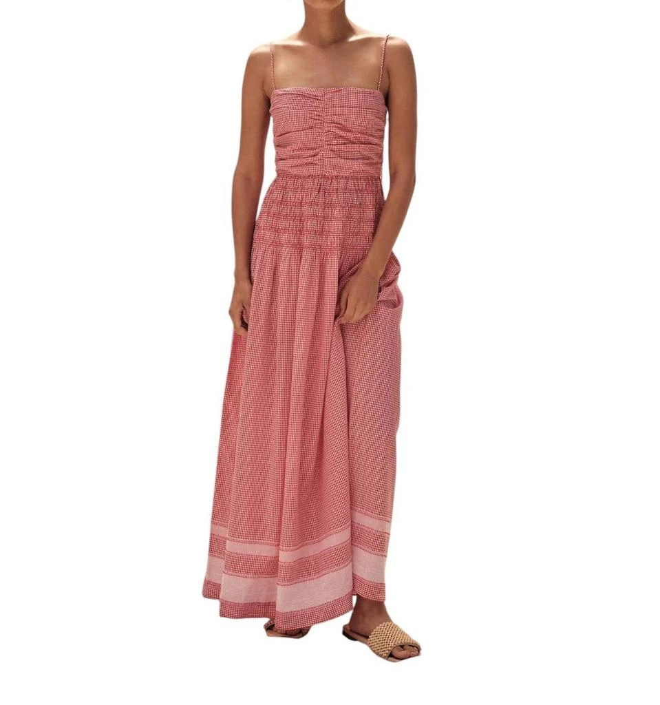 SAYLOR Saylor - Dorothy Gingham Maxi Dress 1