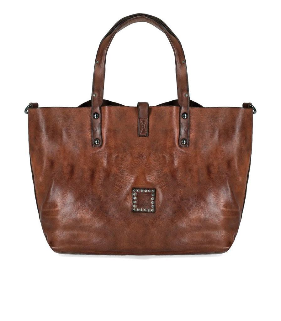 CAMPOMAGGI Campomaggi Bella Di Notte Cognac Shopping Bag