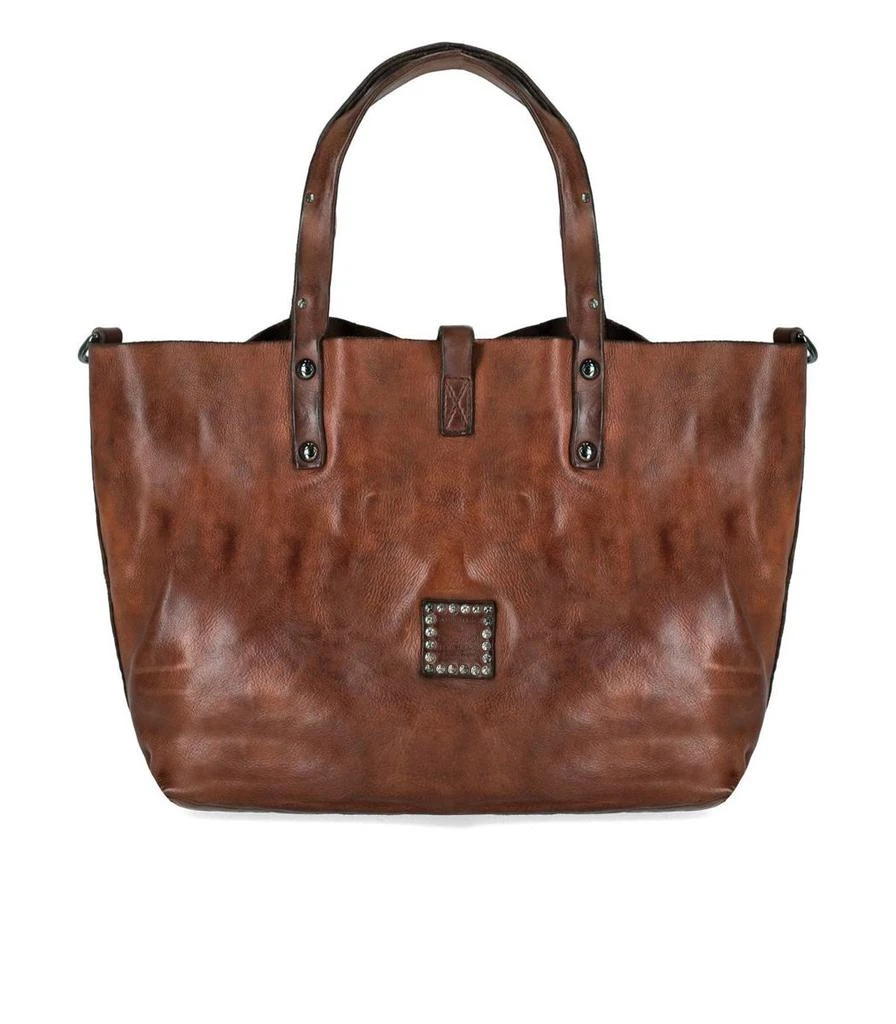 CAMPOMAGGI Campomaggi Bella Di Notte Cognac Shopping Bag 2