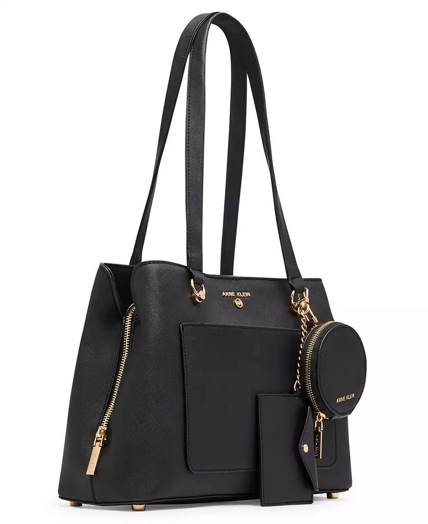 Anne Klein Medium Triple Compartment Satchel Bag 2