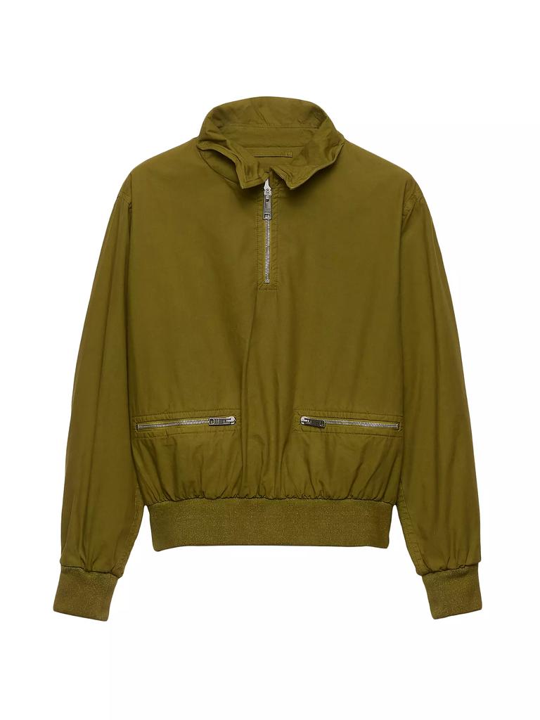 【送料&関税込】Prada Army Green Cotton Jacket Prada Army Green Cotton Jacket - Jackets - BeyondStyle