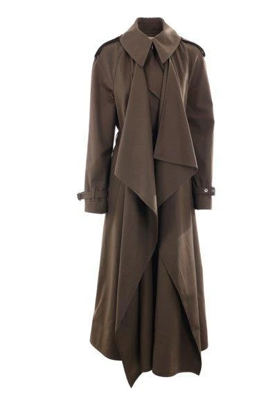 Alexander McQueen Belted Long Trench Coat 1