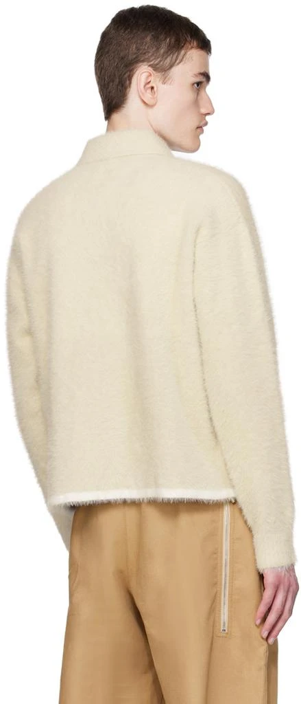 Jacquemus Off-White Le Papier 'Le Polo Neve' Polo 3