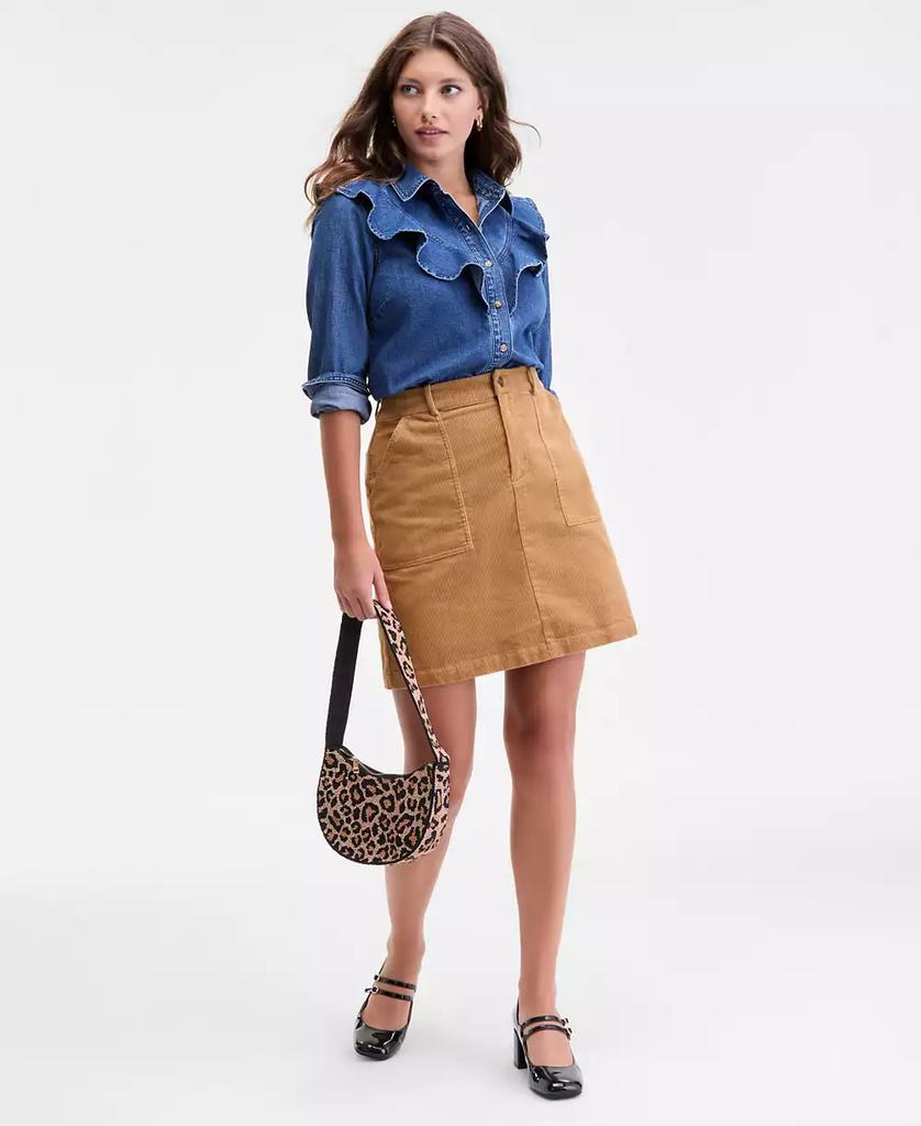 On 34th Women's Corduroy Mini Skirt, Macy's Exclusive