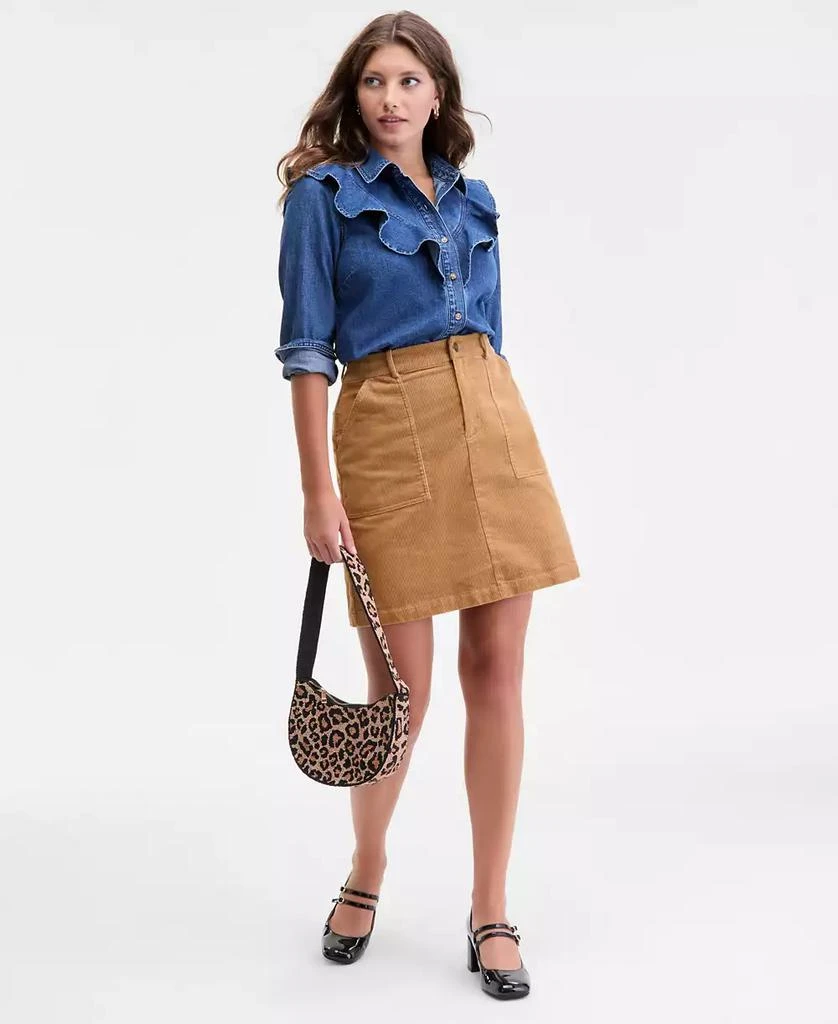 On 34th Women's Corduroy Mini Skirt, Macy's Exclusive 1