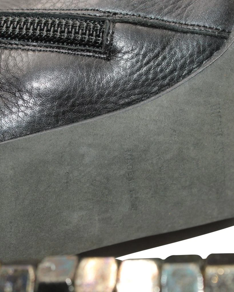 Nicholas Kirkwood x Rodarte Ankle Boots in Black Leather 6