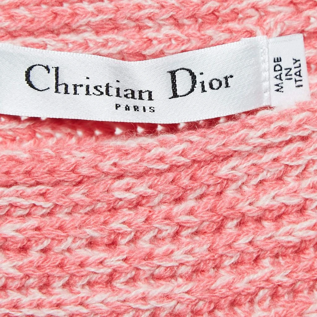 Dior Christian Dior Pink Cashmere Oversized Sweater L 5