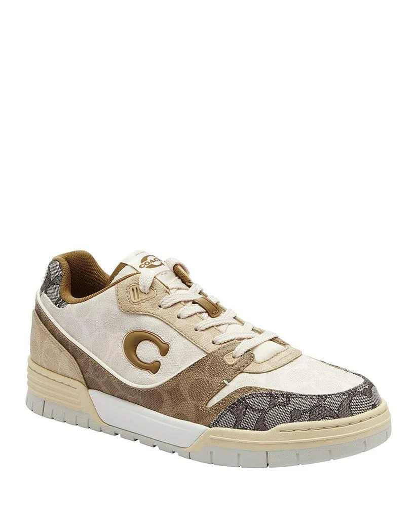 Coach Men
s Coach SoHo Sneakers with Mixed Signature 1