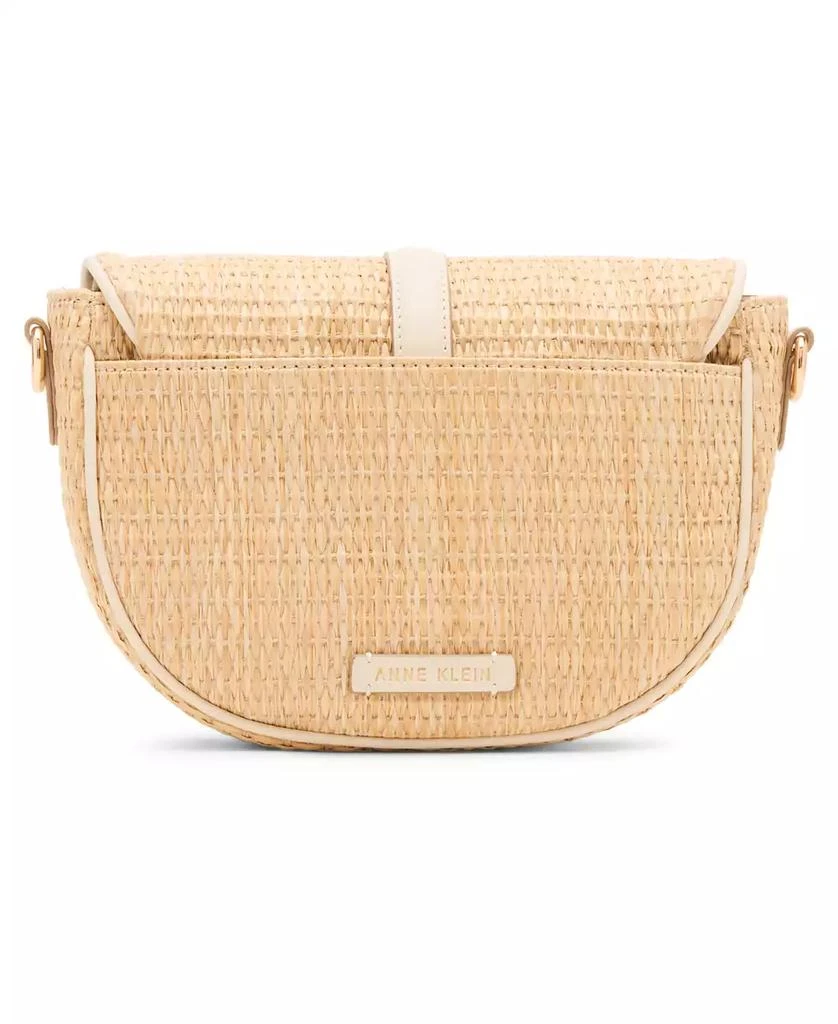 Anne Klein Saddle Convertible Strap Small Crossbody Bag 2