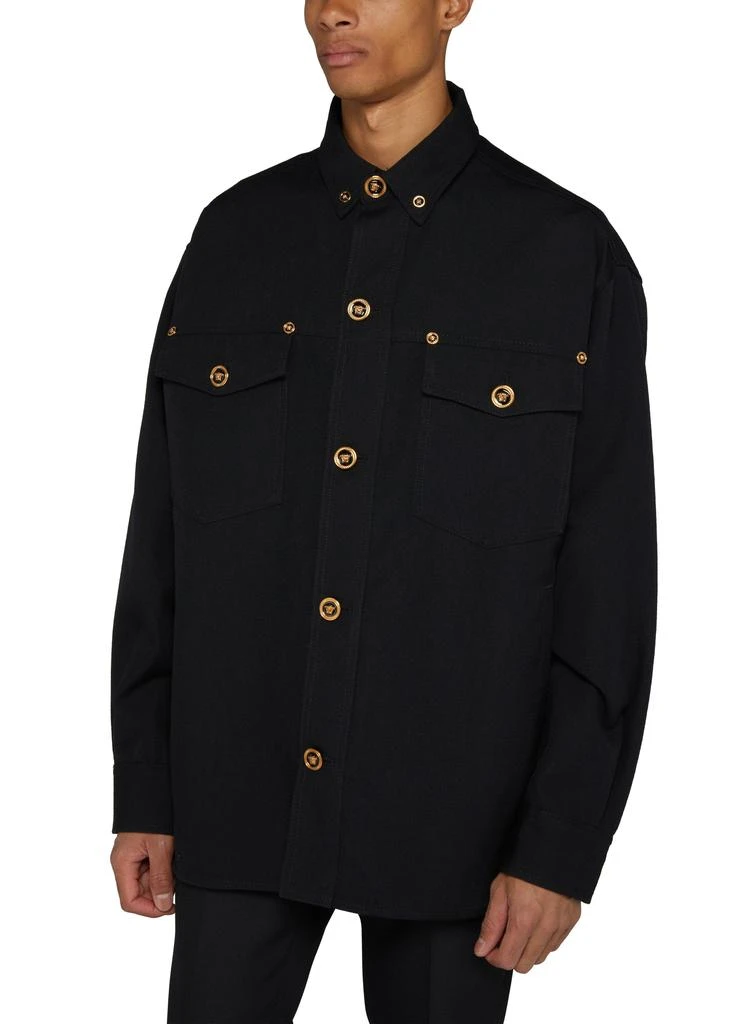 Versace Wool gabardine blouson 4