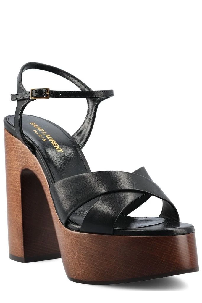Yves Saint Laurent Saint Laurent Bianca Platform Sandals 2