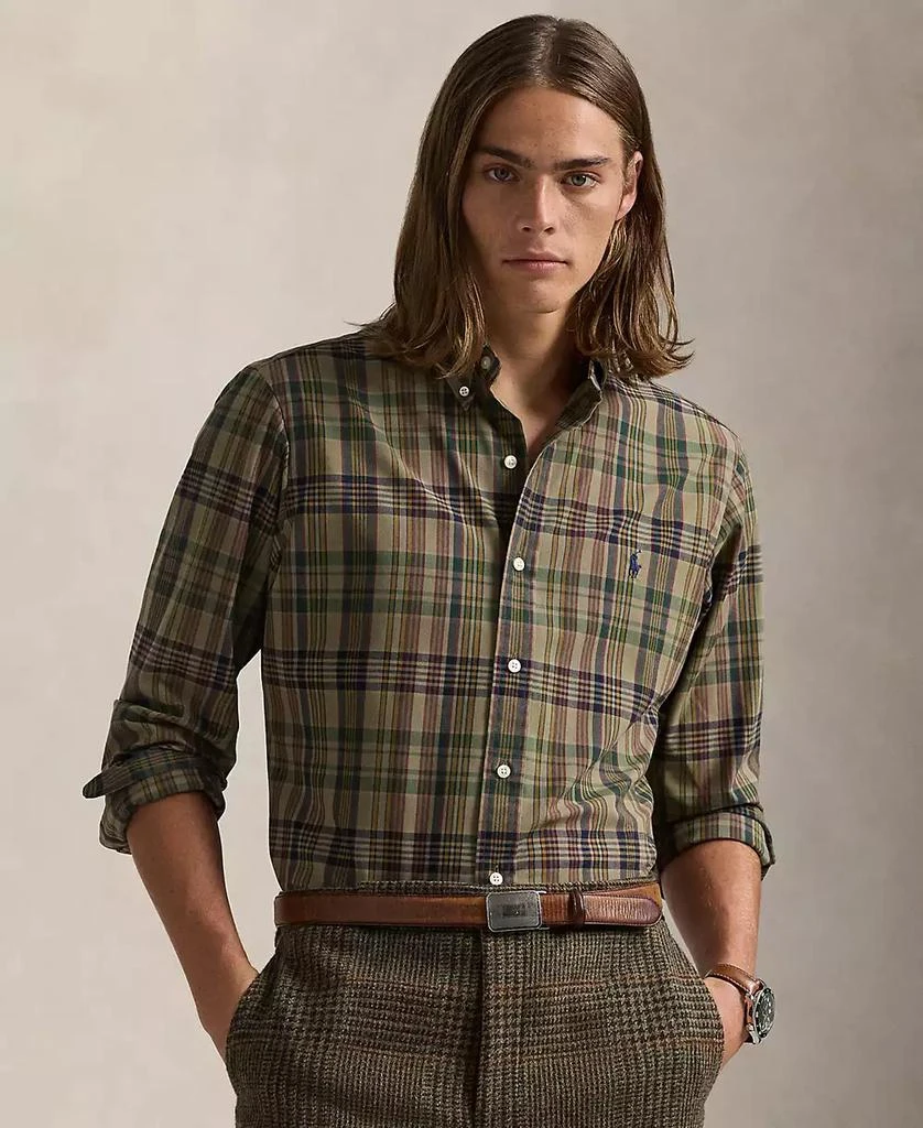 Ralph Lauren Men
s Classic-Fit Plaid Performance Shirt